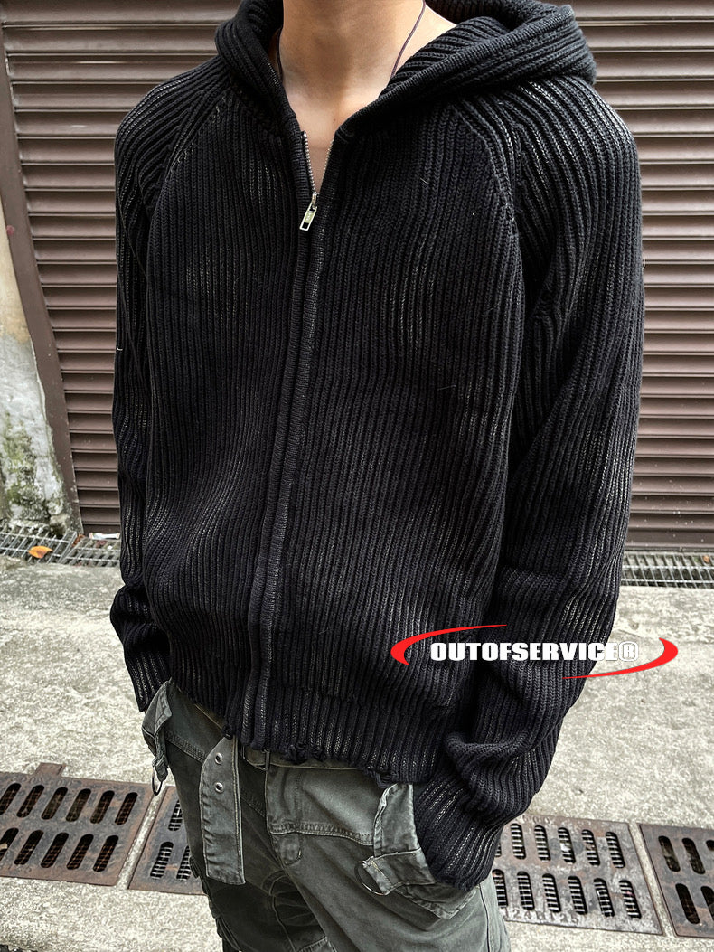 OFS!STUDIO Washed Zip jacket #J24042